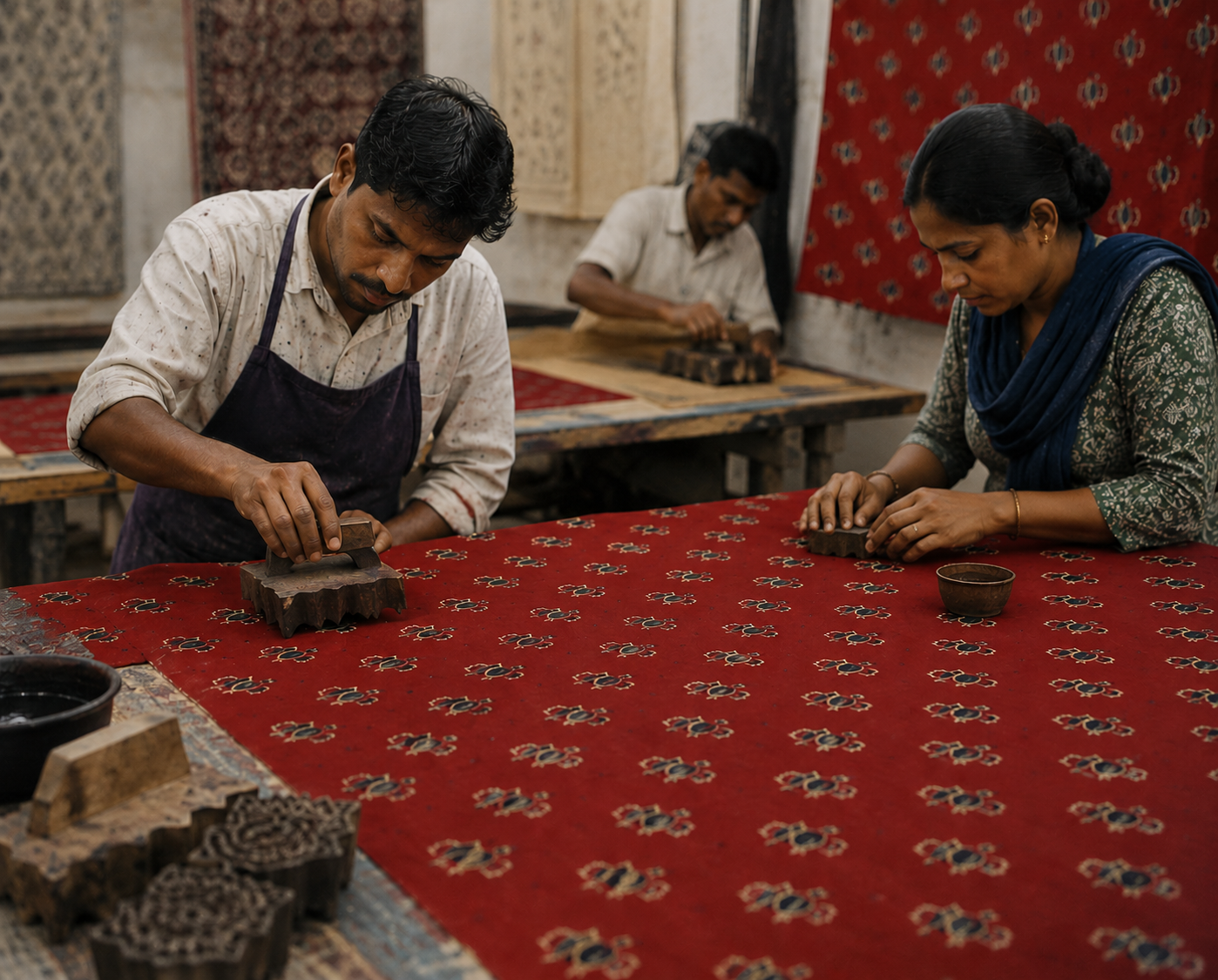 The Ajrak Edit