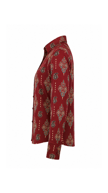 Elara Ajrak Shirt