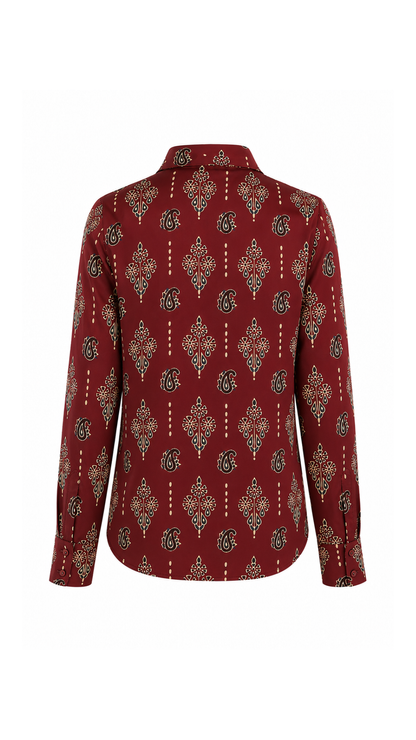 Elara Ajrak Shirt
