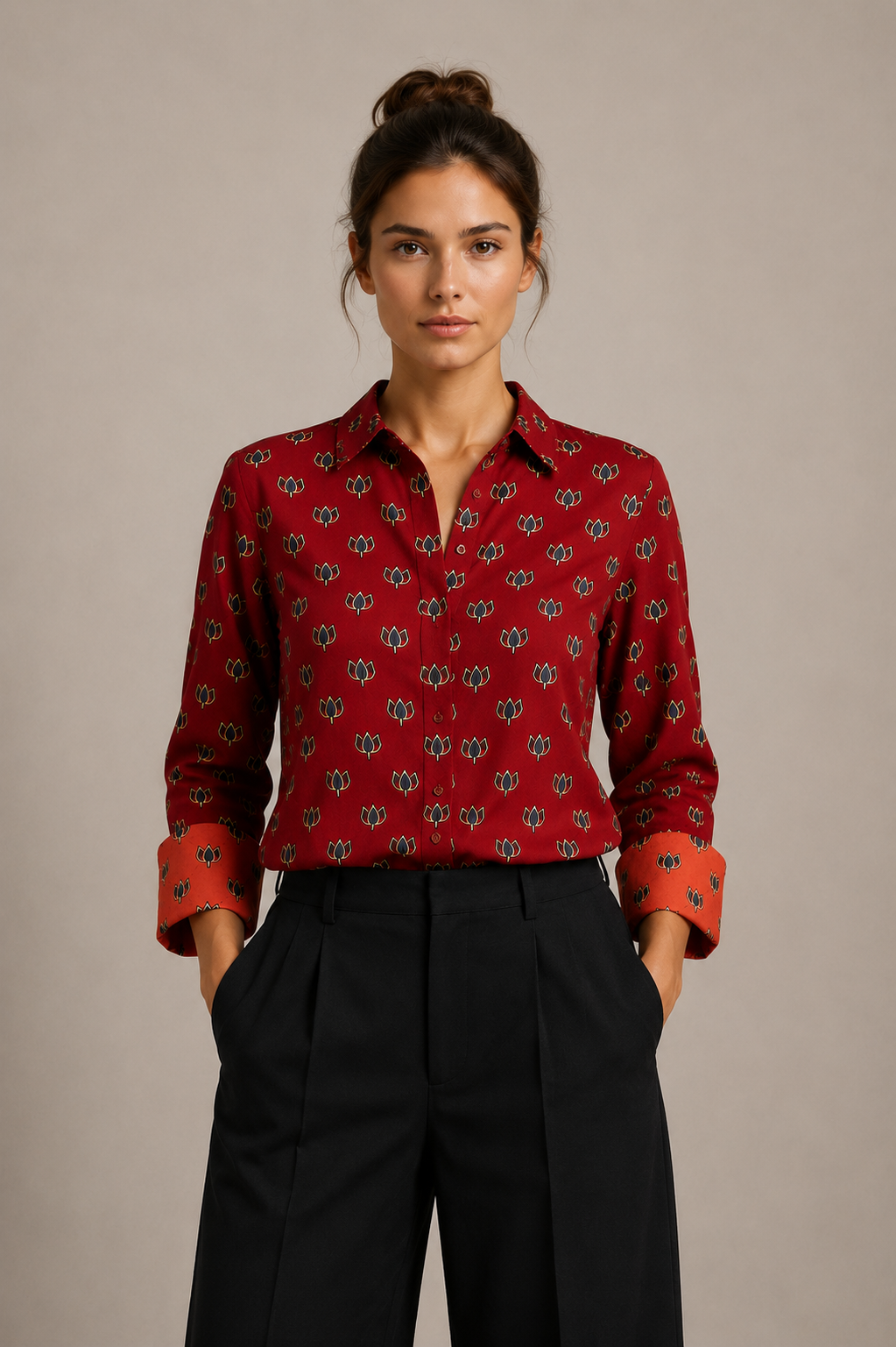 Fleur Ajrak Shirt