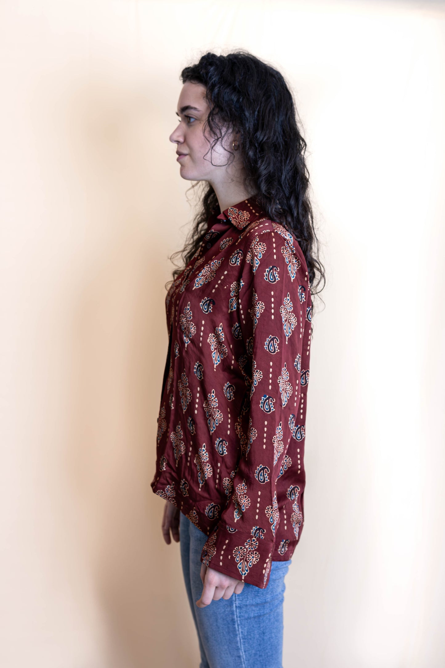 Elara Ajrak Shirt