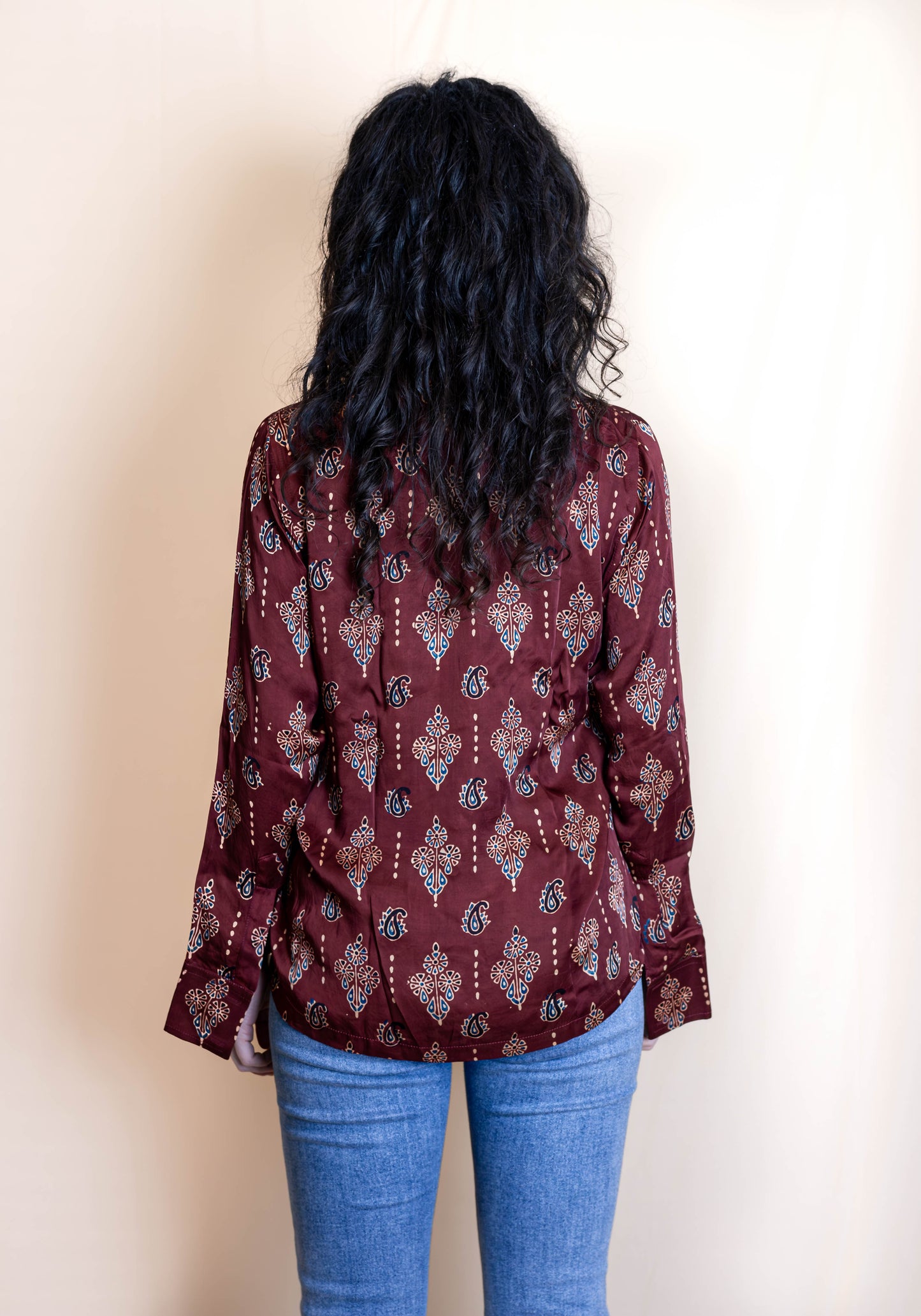 Elara Ajrak Shirt