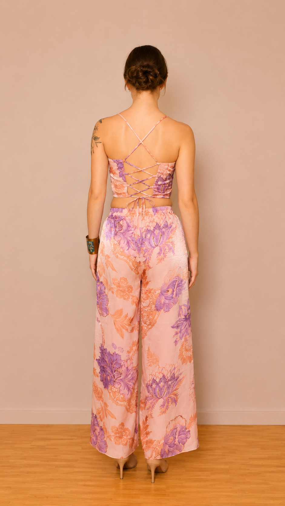 Aurelia Cami Top — Lavender Bloom