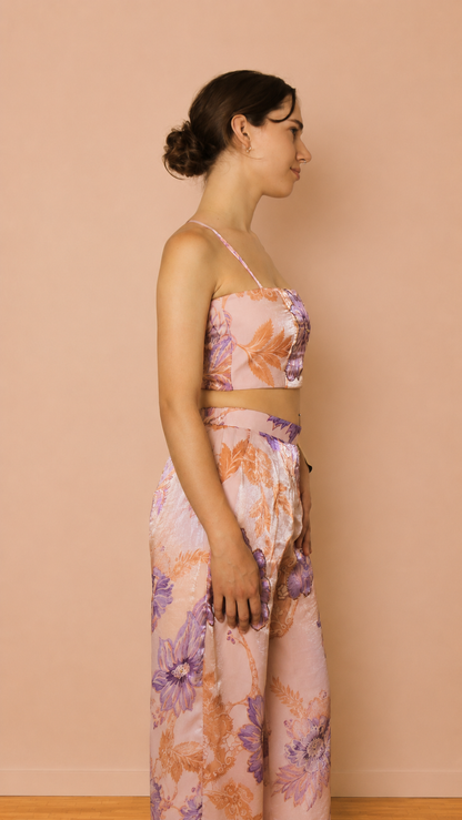 Aurelia Cami Top — Lavender Bloom